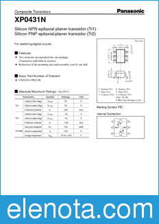 Panasonic XP0431N datasheet