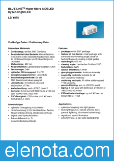 Infineon Y876-J1K1-1 datasheet