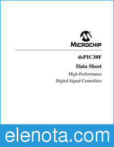 Microchip dsPIC30F datasheet