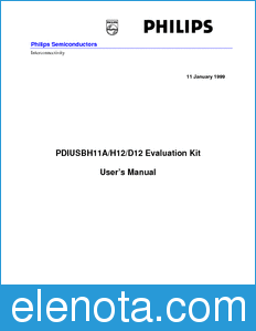 Philips pdiusbh11a-h12-d11 datasheet