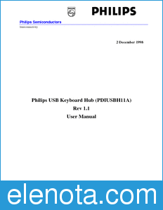Philips pdiusbh11a datasheet