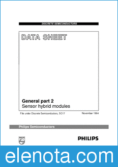 Philips sc17 datasheet